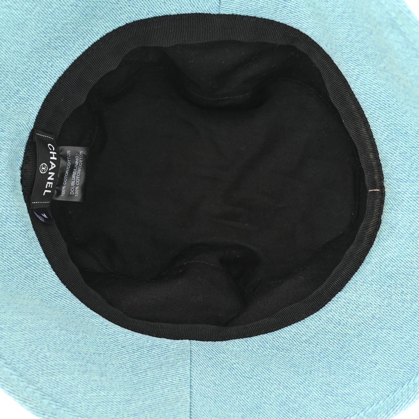 Denim CC Bucket Hat M Light Blue