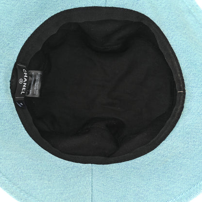 Chanel Denim CC Bucket Hat M Light Blue 7 of 8
