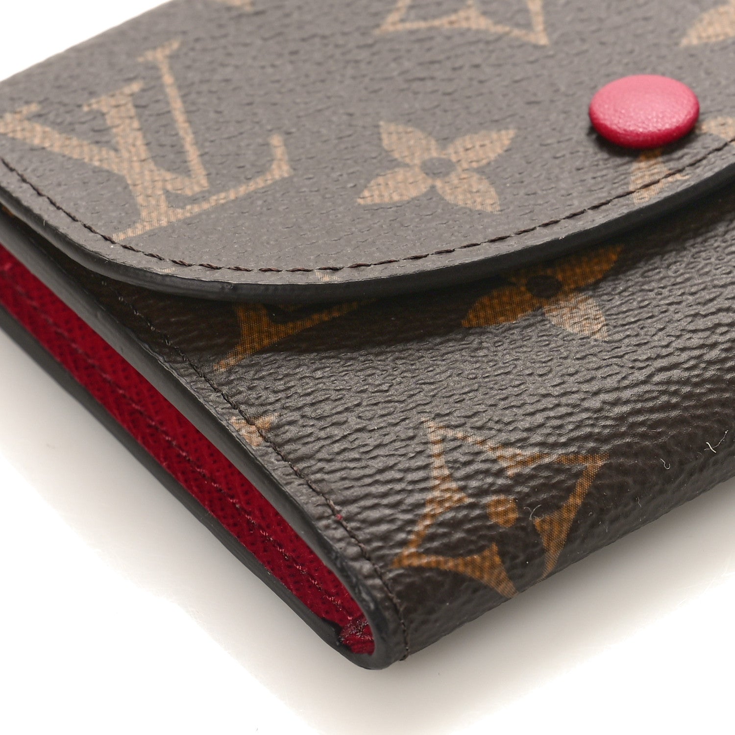 Louis Vuitton Monogram Rosalie Coin Purse Fuchsia 7 of 8