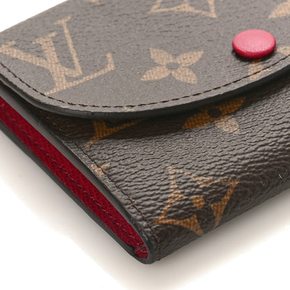Louis Vuitton Monogram Rosalie Coin Purse Fuchsia 7 of 8