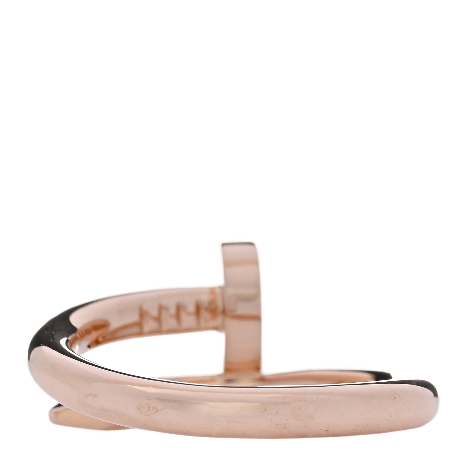 Cartier 18K Pink Gold Juste Un Clou Ring 54 7 3 of 6