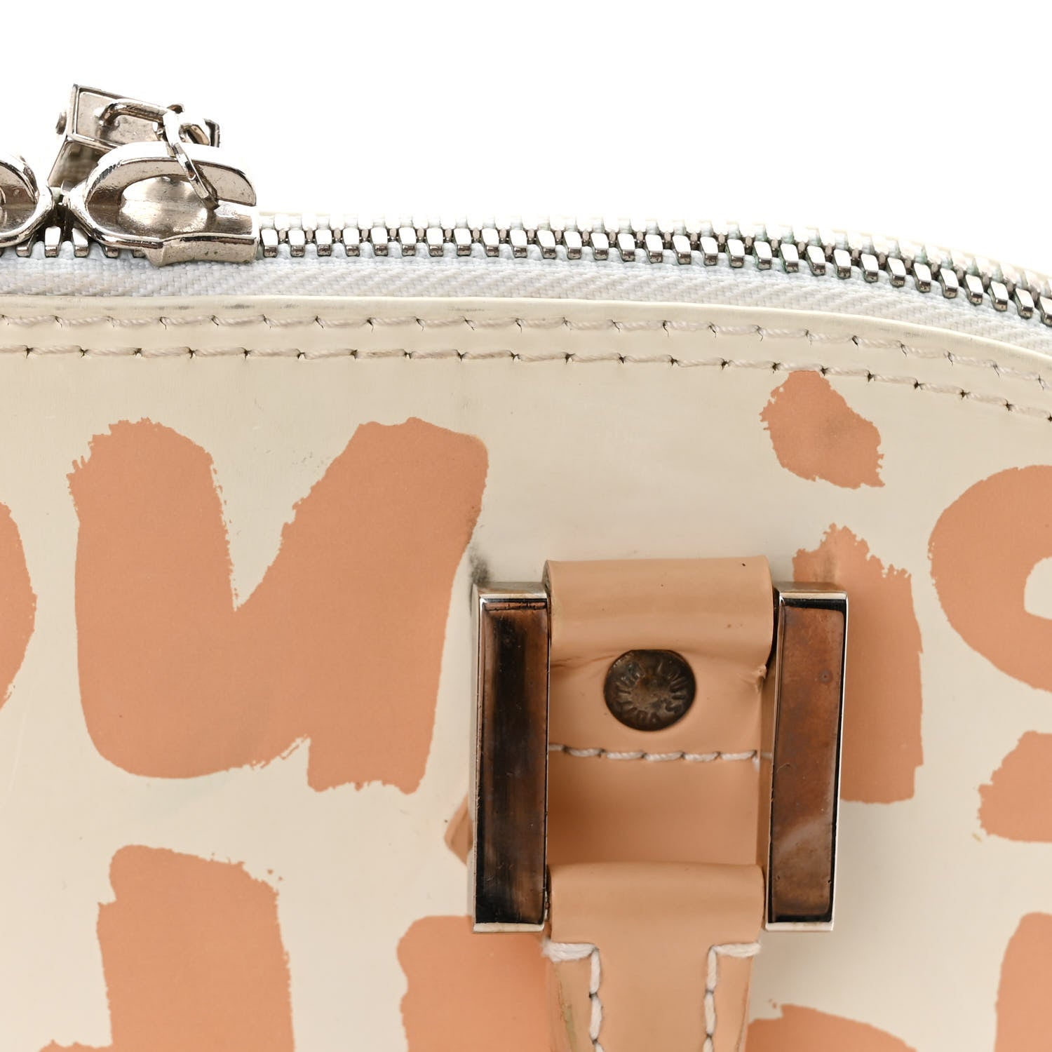 Louis Vuitton Graffiti Alma MM Peach 23 of 24