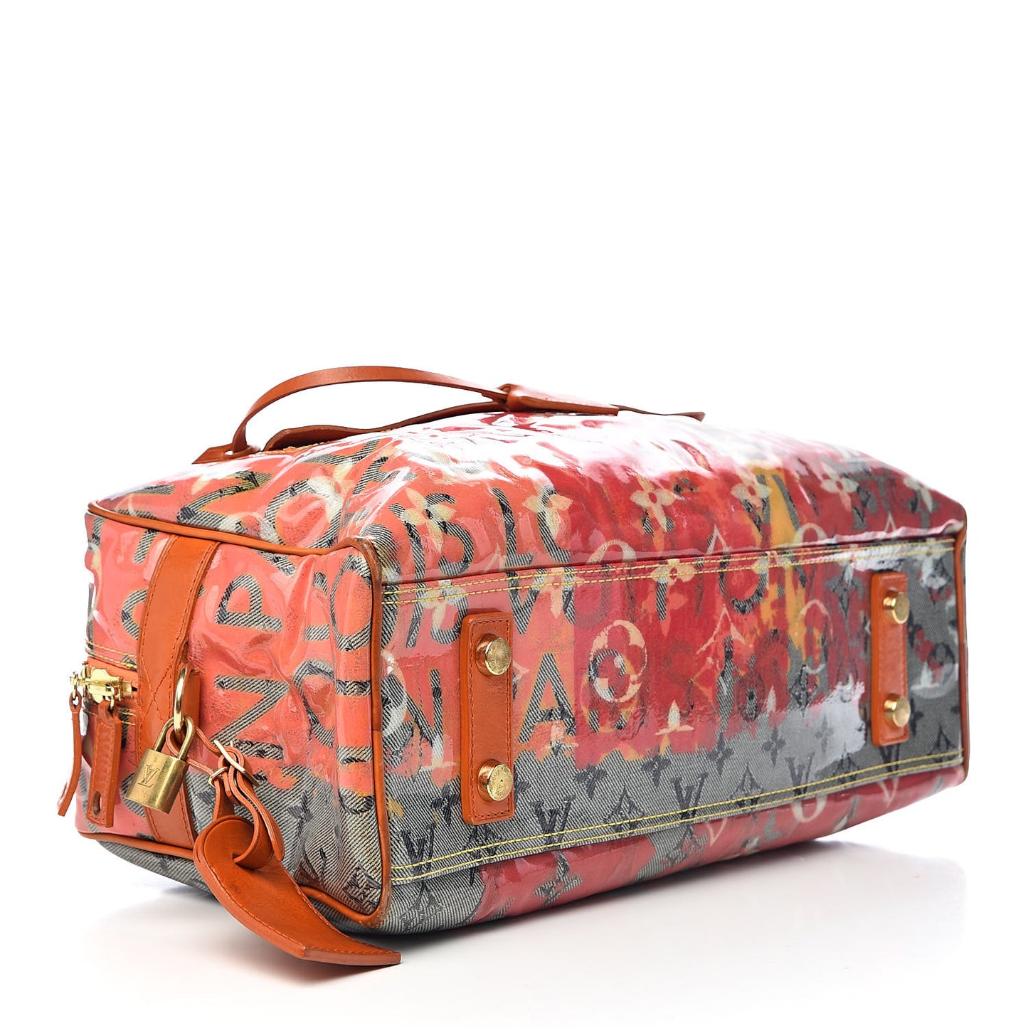 Monogram Pulp Defile Weekender PM Rose