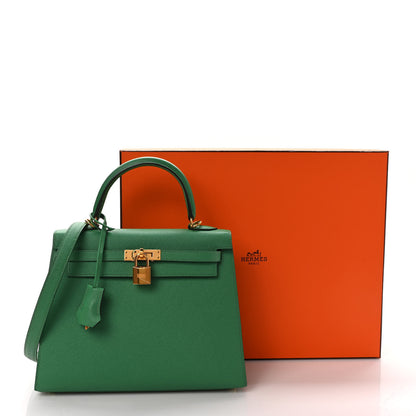 Hermes Epsom Kelly Sellier 25 Cactus 8 of 8