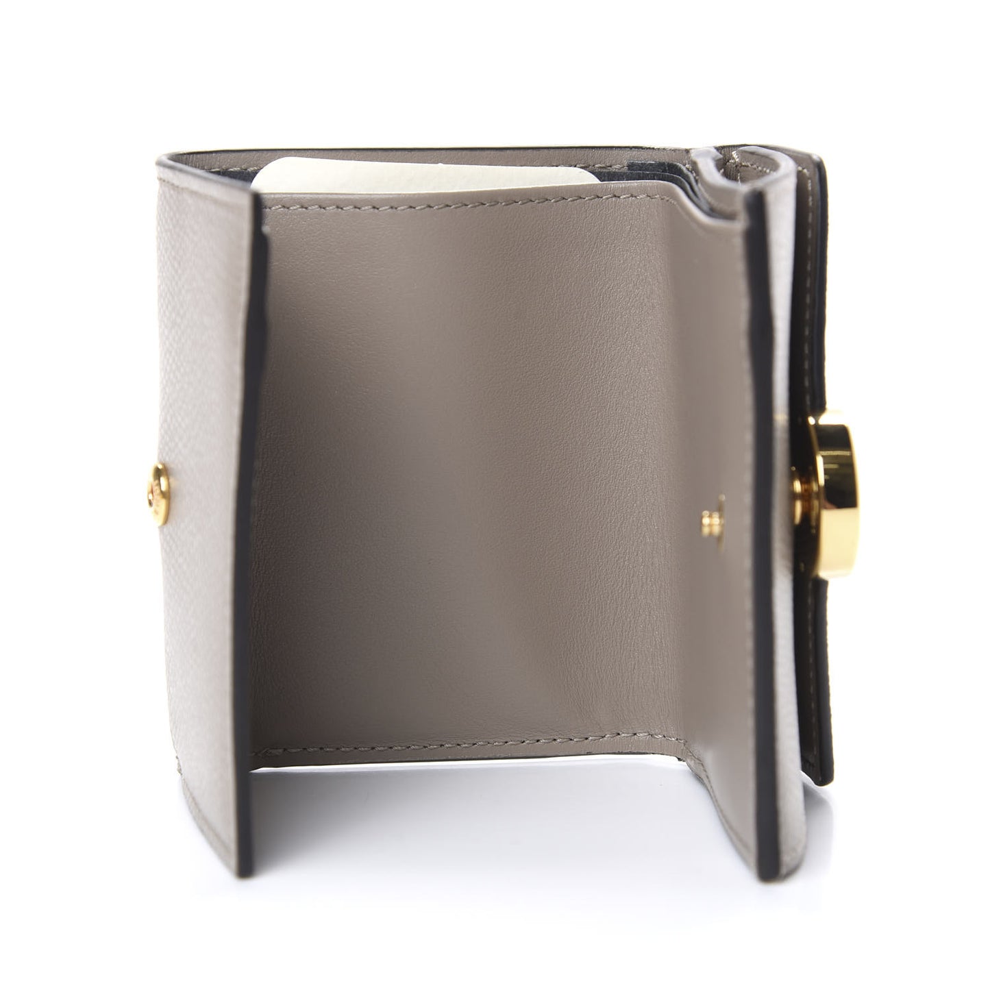 Vitello Cruise F is Fendi Micro Tri-Fold Envelope Wallet Tortora