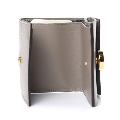 Fendi Vitello Cruise F is Fendi Micro Tri-Fold Envelope Wallet Tortora 4 of 7
