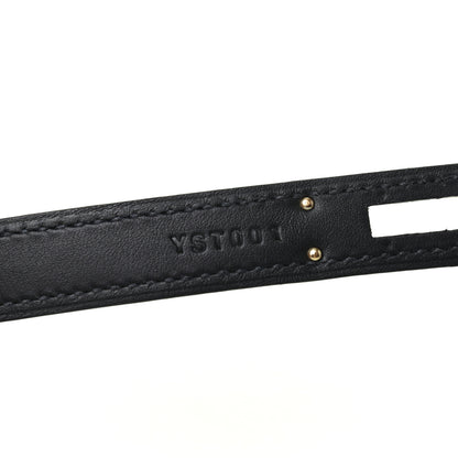 Hermes Swift Kelly Cut Clutch Pochette Black 7 of 7