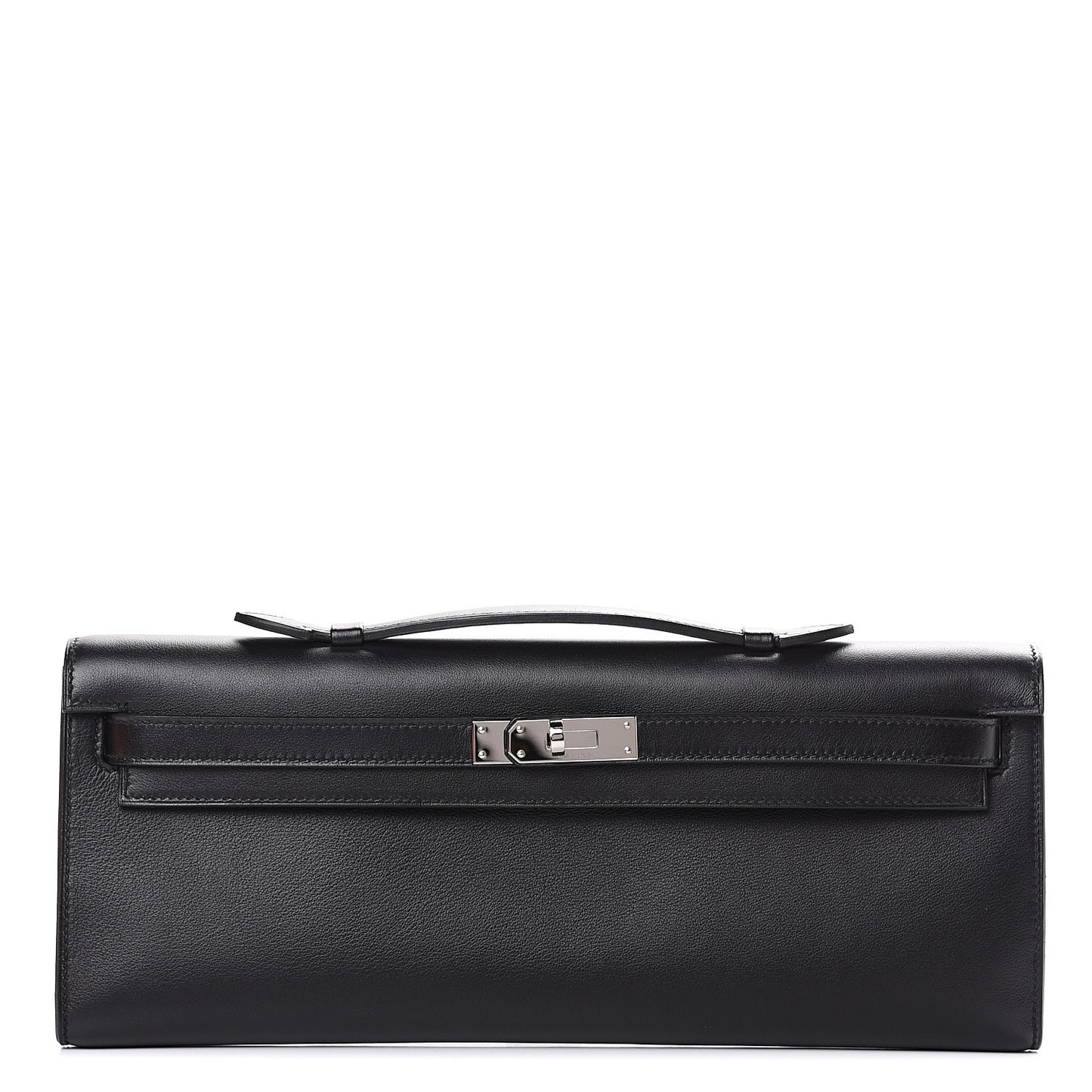 Swift Kelly Cut Clutch Pochette Black