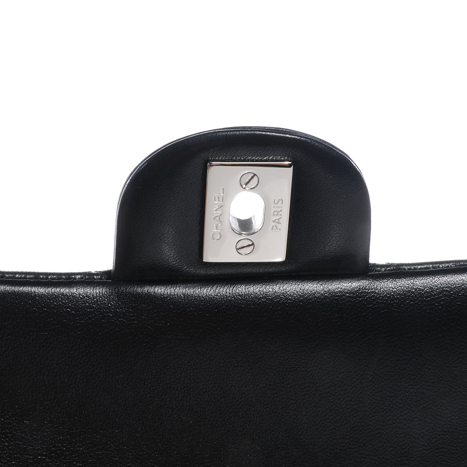 Chanel Lambskin Quilted Mini Flap Black 6 of 9