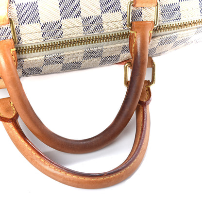 Louis Vuitton Damier Azur Speedy 30 10 of 13