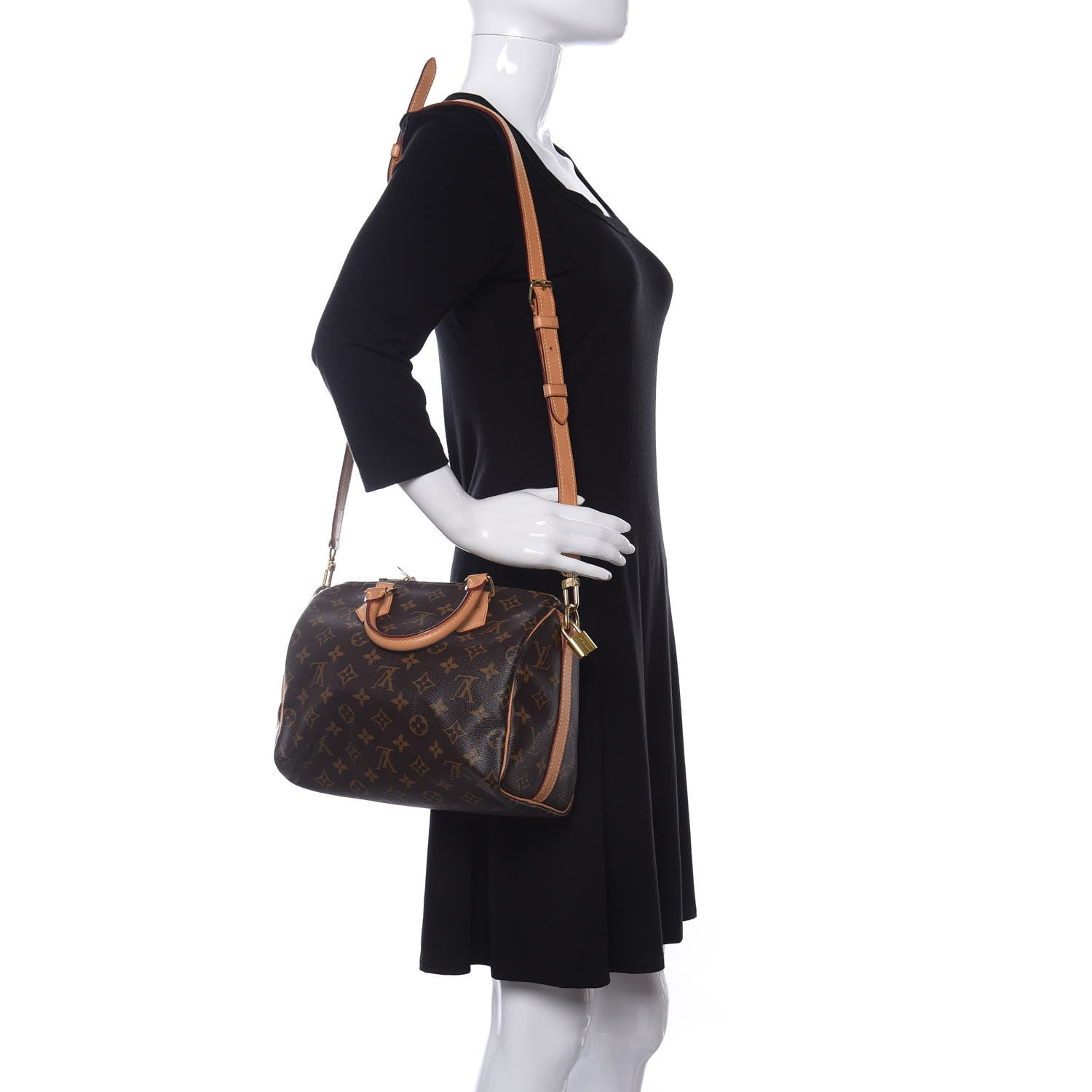 Louis Vuitton Monogram Speedy Bandouliere 25 2 of 9