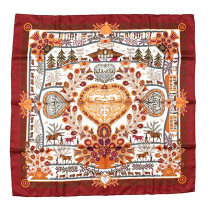 Hermes Silk Decoupages Scarf 90 1 of 5
