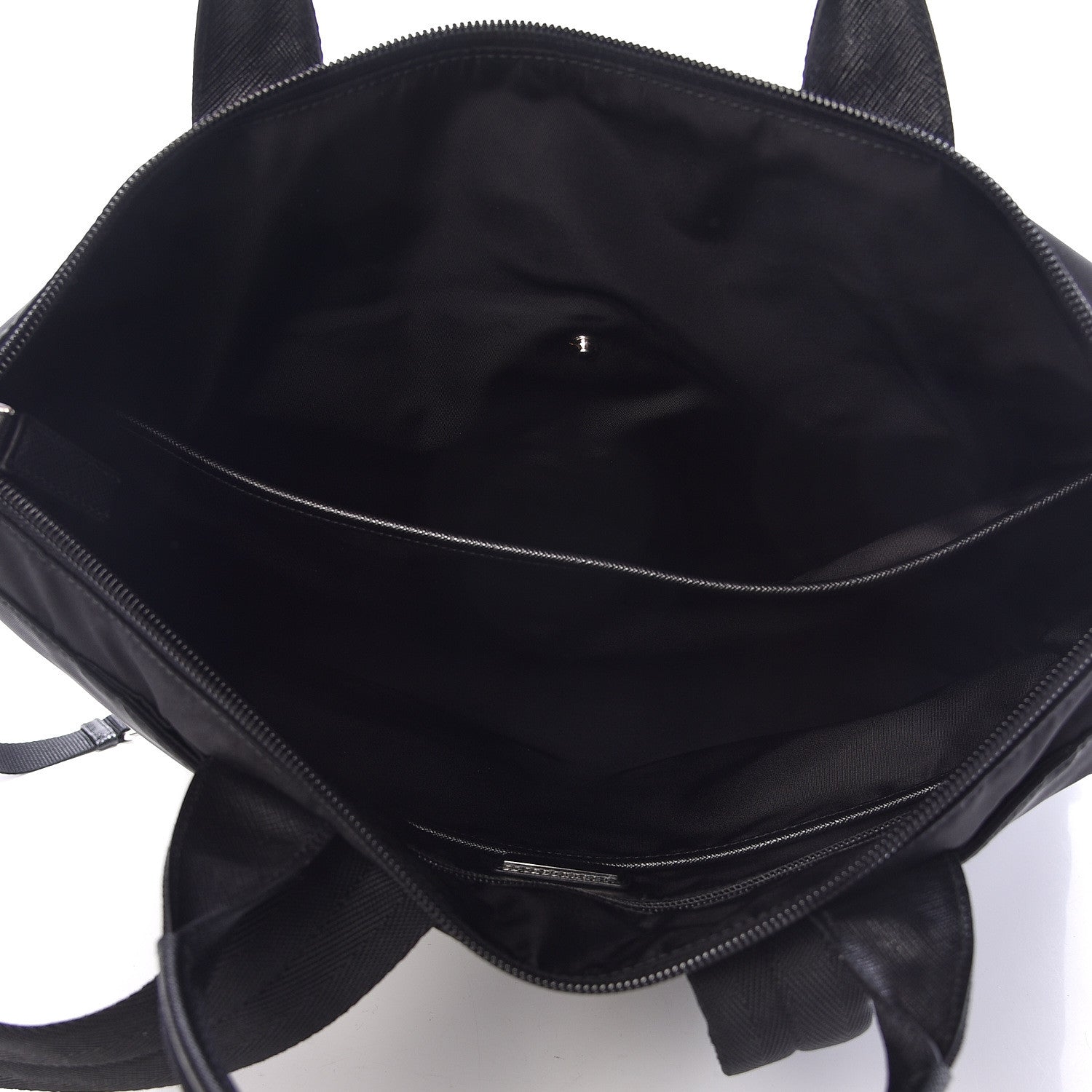 Prada Tessuto Nylon Montagna Tote Backpack Black 7 of 10