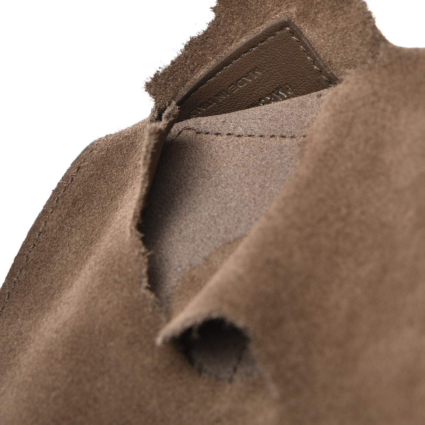 Suede Large Sac De Jour Carryall Military Brown