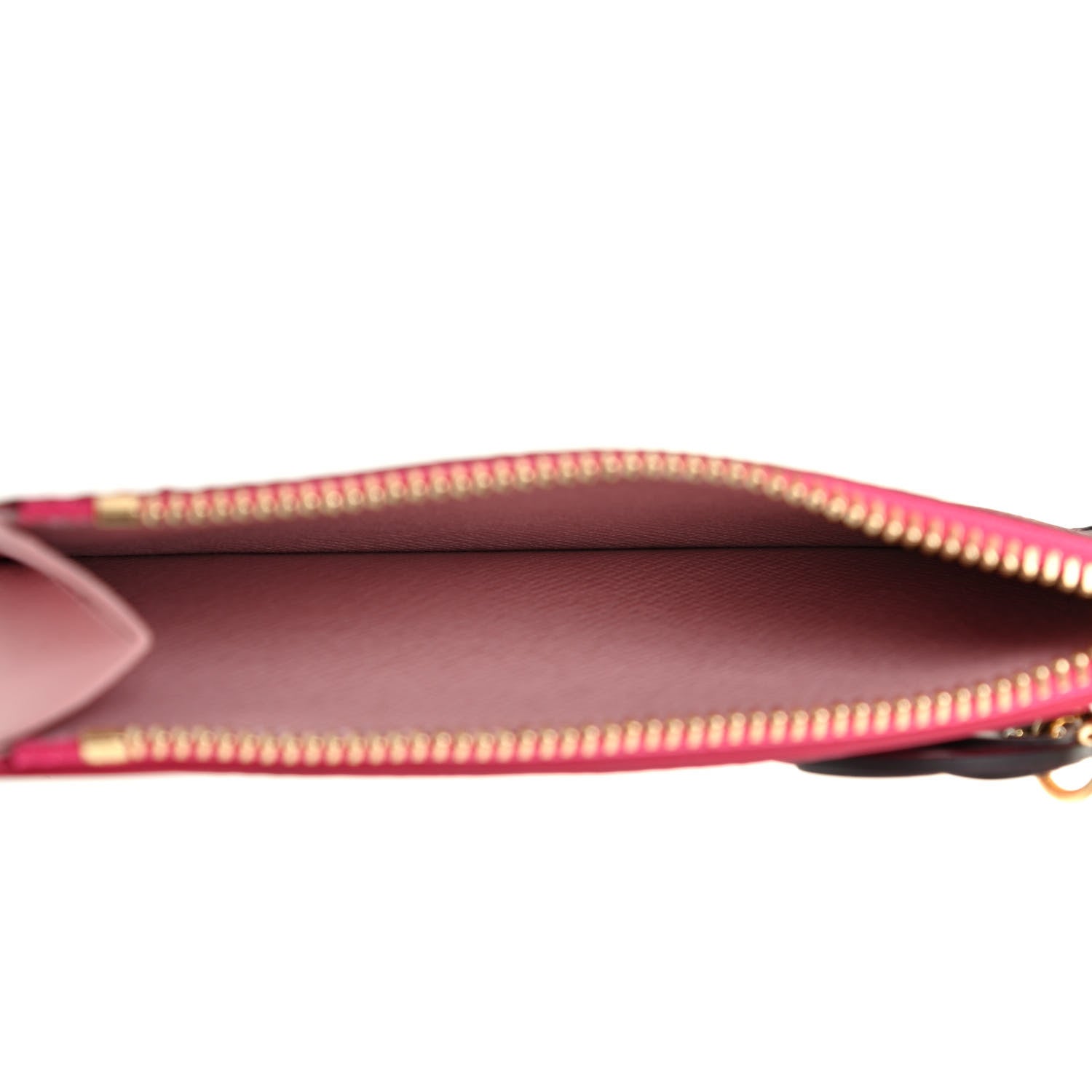 Louis Vuitton Monogram Blooming Flowers Zipped Card Holder Hot Pink Rose Ballerine 5 of 7