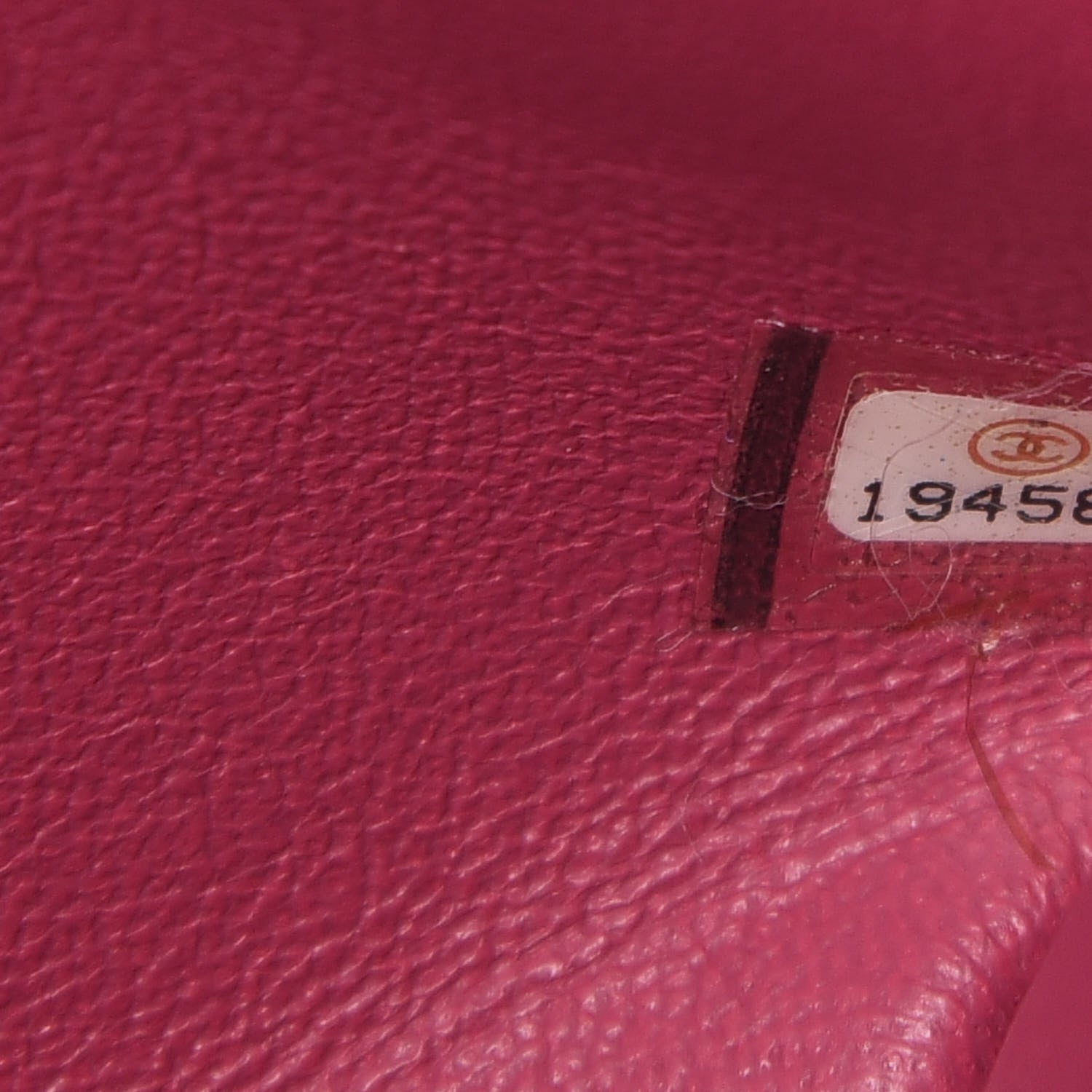 Chanel Patent Quilted Clutch With Chain Flap Fuchsia 9 of 10