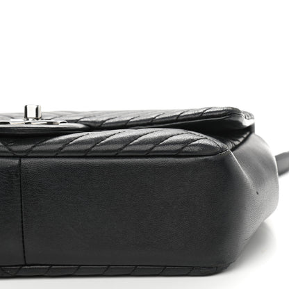 Chanel Lambskin Small CC Crossing Flap Black 4 of 8