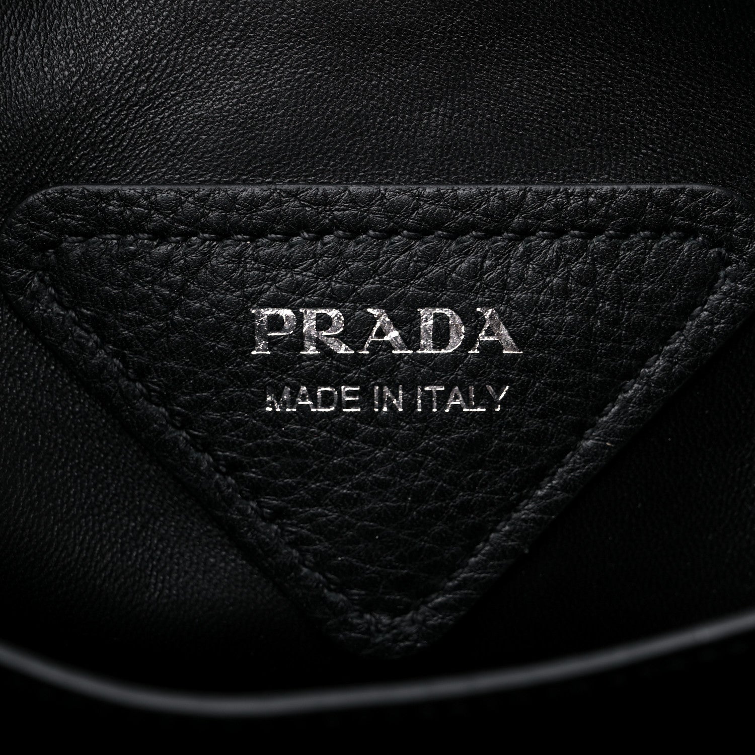 Prada Vitello Daino Soft Medium Dynamique Tote Black 6 of 11