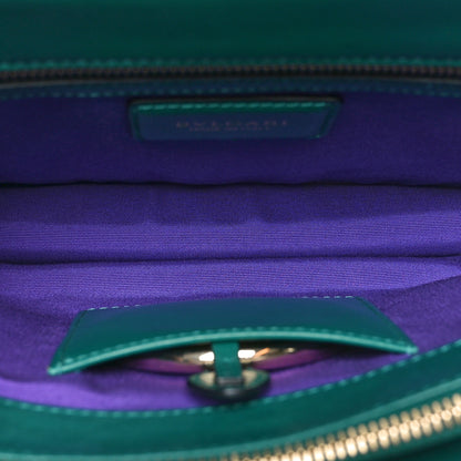 Bulgari Calfskin Serpenti Forever Shoulder Bag Emerald Green 5 of 9