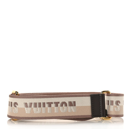 Louis Vuitton Jacquard Speedy Bandouliere 20 Shoulder Strap Beige Brown 2 of 3