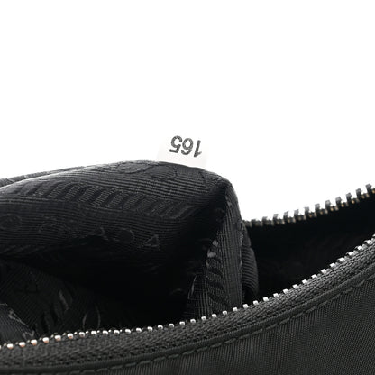 Prada Nylon Re-Edition 2005 Shoulder Bag Black 6 of 9