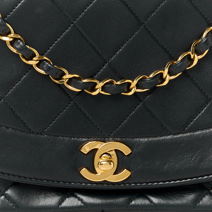 Chanel Lambskin Medium Single Flap Black 10 of 12