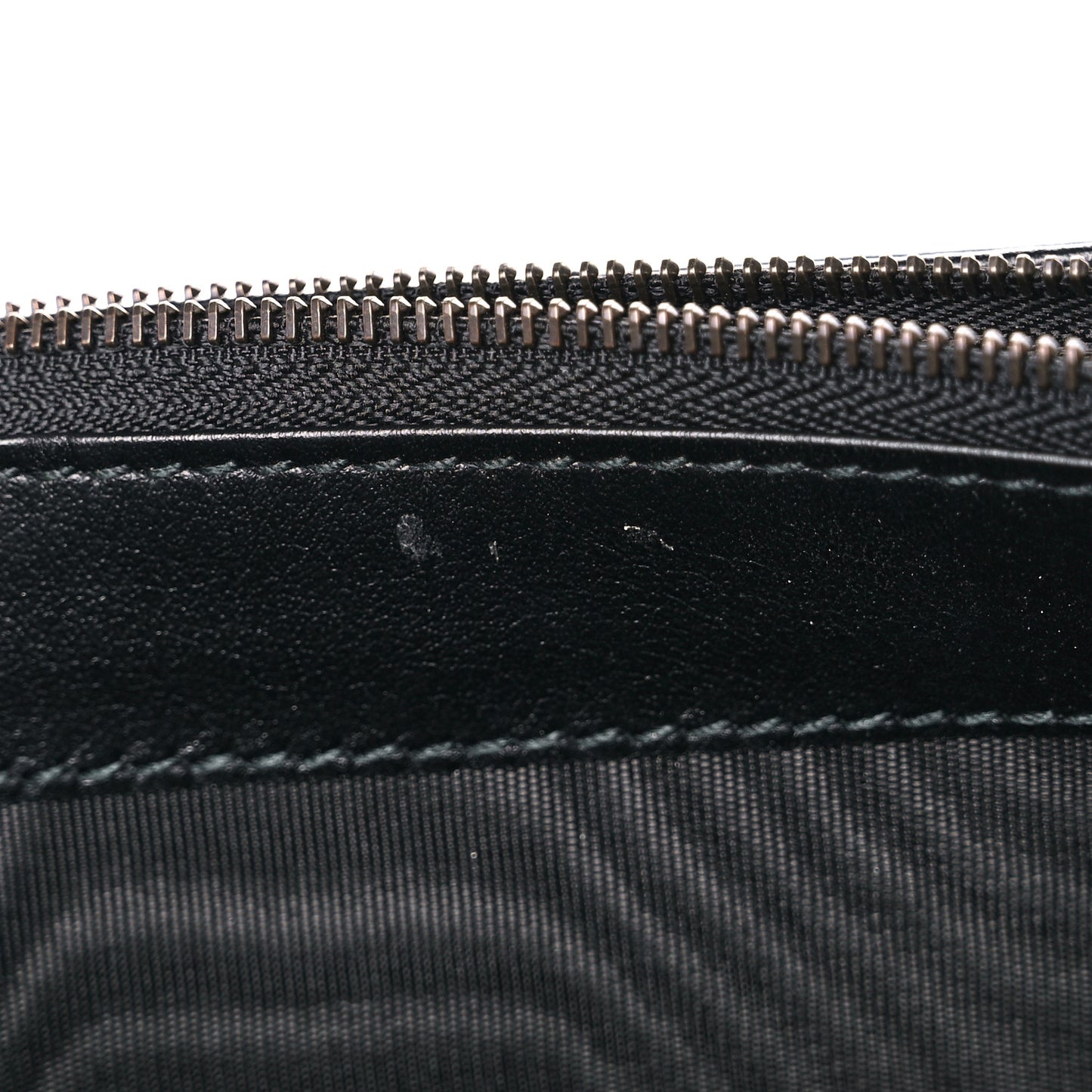 Calfskin Matelasse GG Marmont Chain Wallet Black