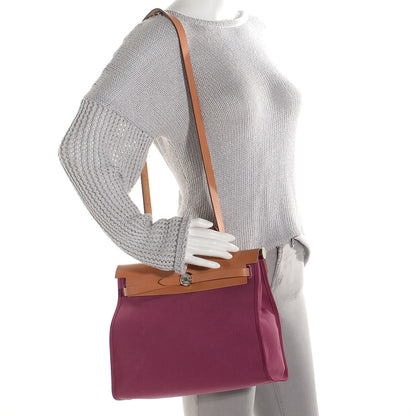 Hermes Toile Herbag Zip PM 31 Tosca 2 of 8