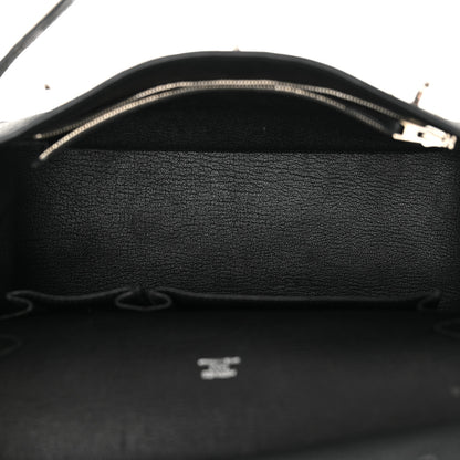 Hermes Taurillon Clemence Jypsiere 28 Black 5 of 13