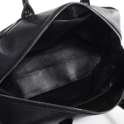 Chanel Caviar Patent Large Bowler Black 5 of 7