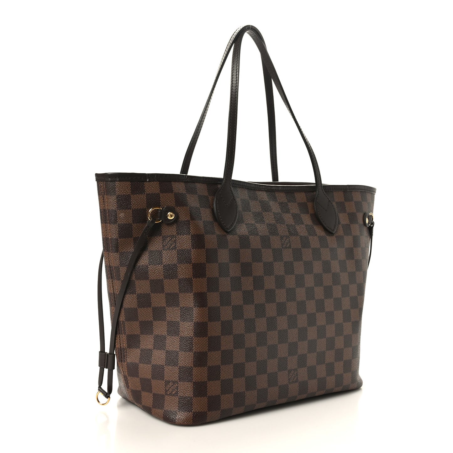 Damier Ebene Neo Neverfull MM Rose Ballerine