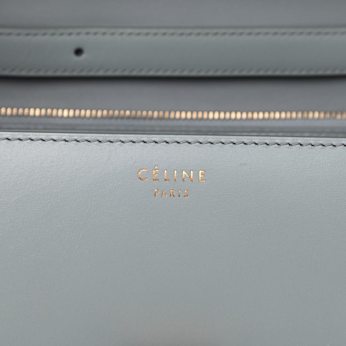 Box Calfskin Medium Classic Box Flap Bag Zinc