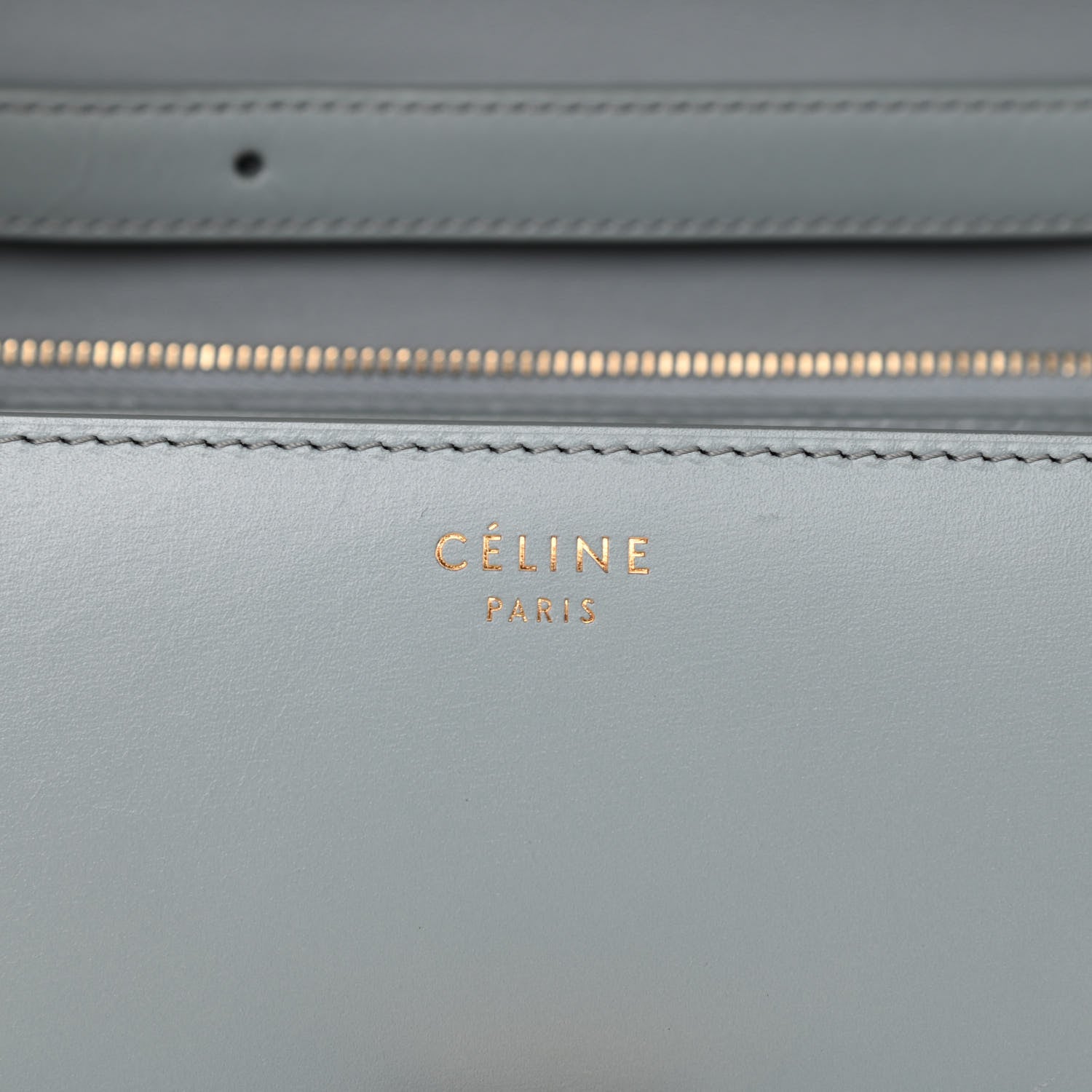 Celine Box Calfskin Medium Classic Box Flap Bag Zinc 6 of 10