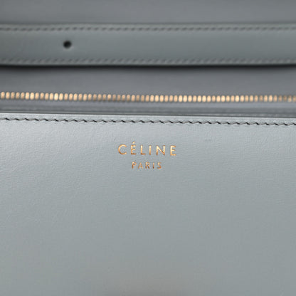 Celine Box Calfskin Medium Classic Box Flap Bag Zinc 6 of 10