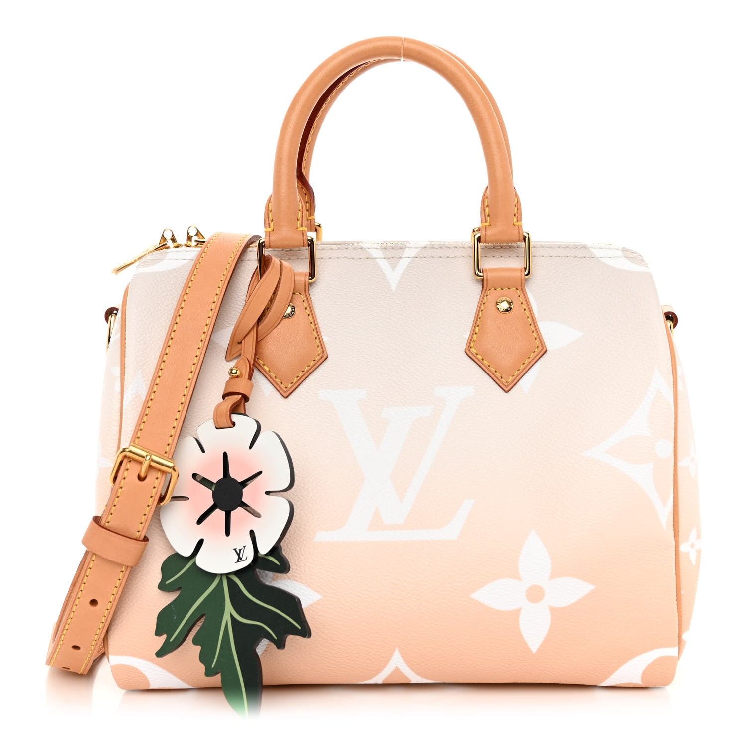 Louis Vuitton LOUIS VUITTON Monogram Giant By The Pool Speedy Bandouliere 25 Brume 1 of 10