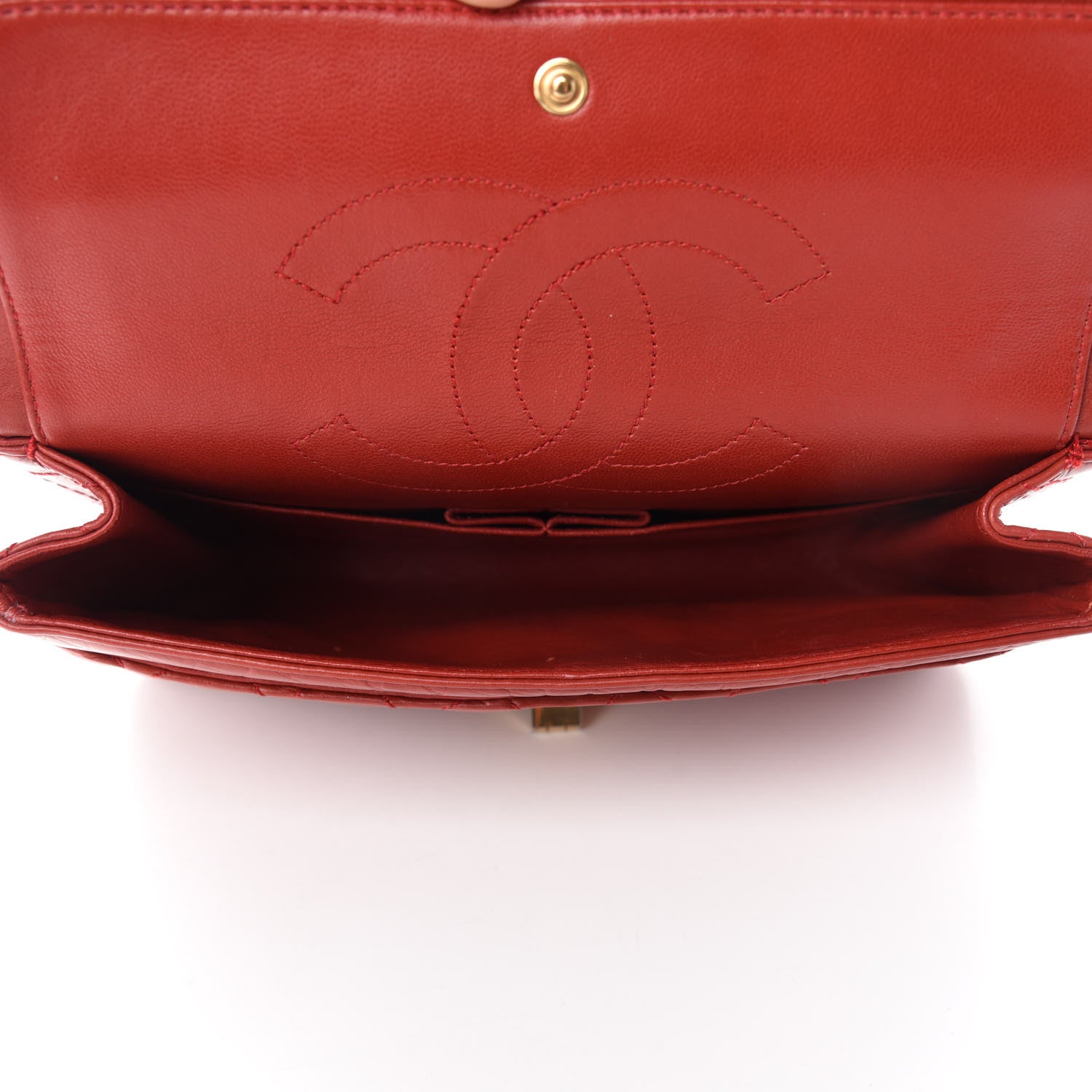 Chanel Aged Calfskin Quilted 2.55 Reissue 225 Flap Red 5 of 12