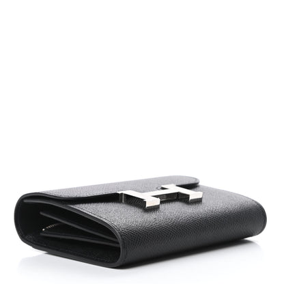 Hermes Epsom Constance Short Wallet Black 4 of 9