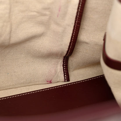 Goyard Goyardine Marquises Tote Burgundy 11 of 24