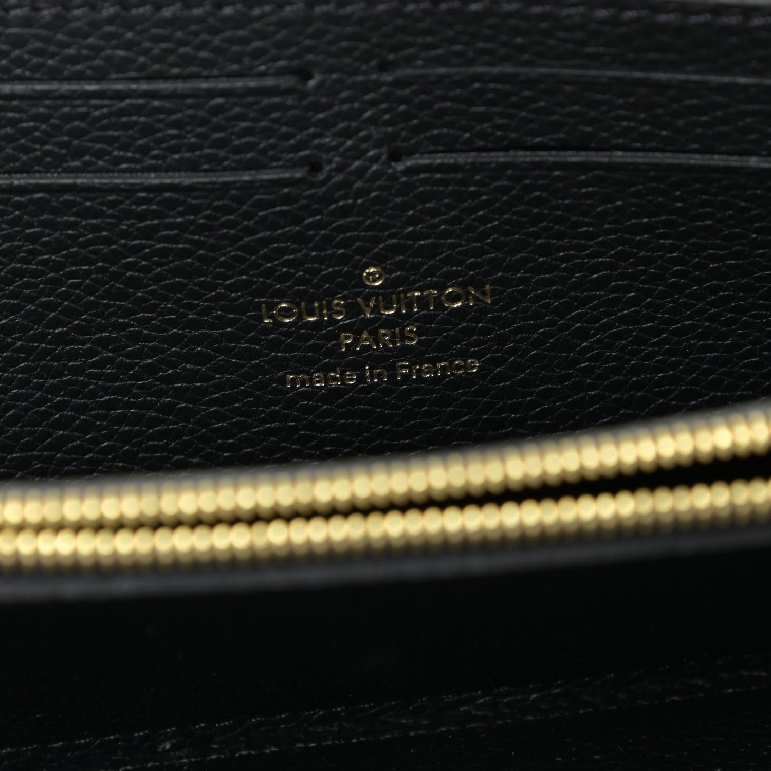 Louis Vuitton Empreinte Clemence Wallet Black 8 of 9