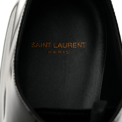 Saint Laurent Patent Calfskin Montaigne 25 Uniform 37.5 Black 6 of 9