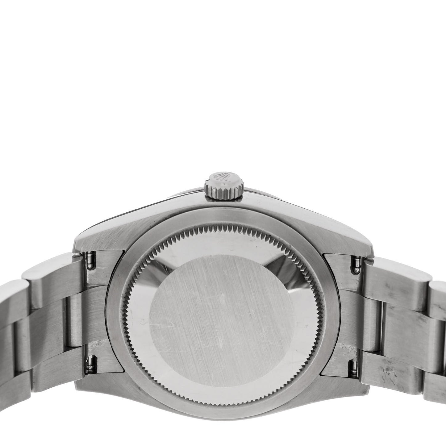 Stainless Steel 34mm Oyster Perpetual Watch Silver 124200