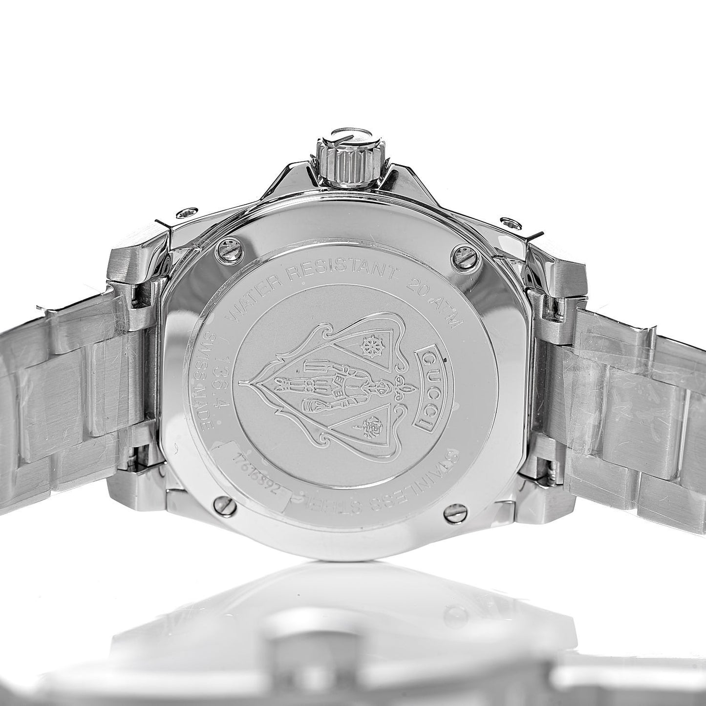 Stainless Steel 32mm Dive Quartz Watch White