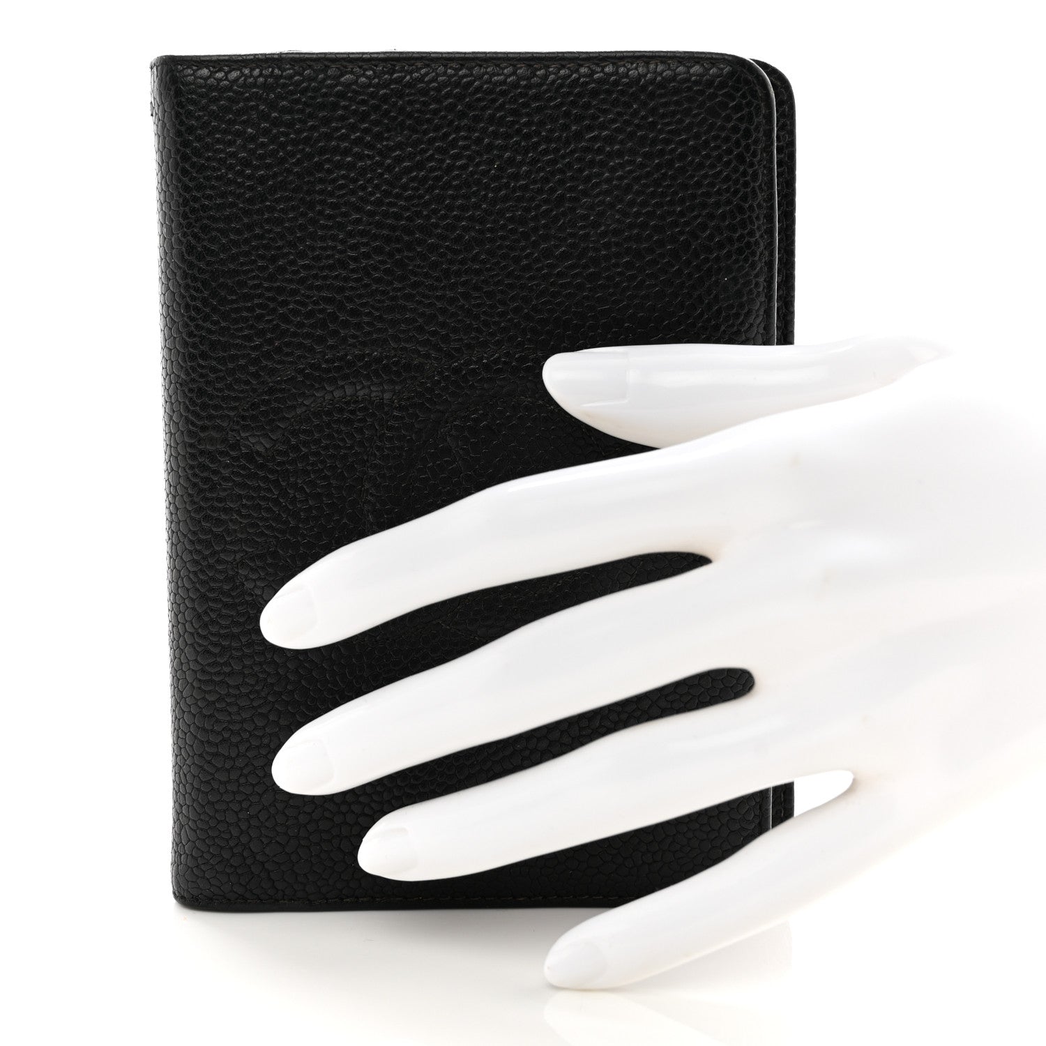 Chanel Caviar Timeless CC Ring Agenda Planner Black 2 of 12