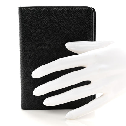 Chanel Caviar Timeless CC Ring Agenda Planner Black 2 of 12