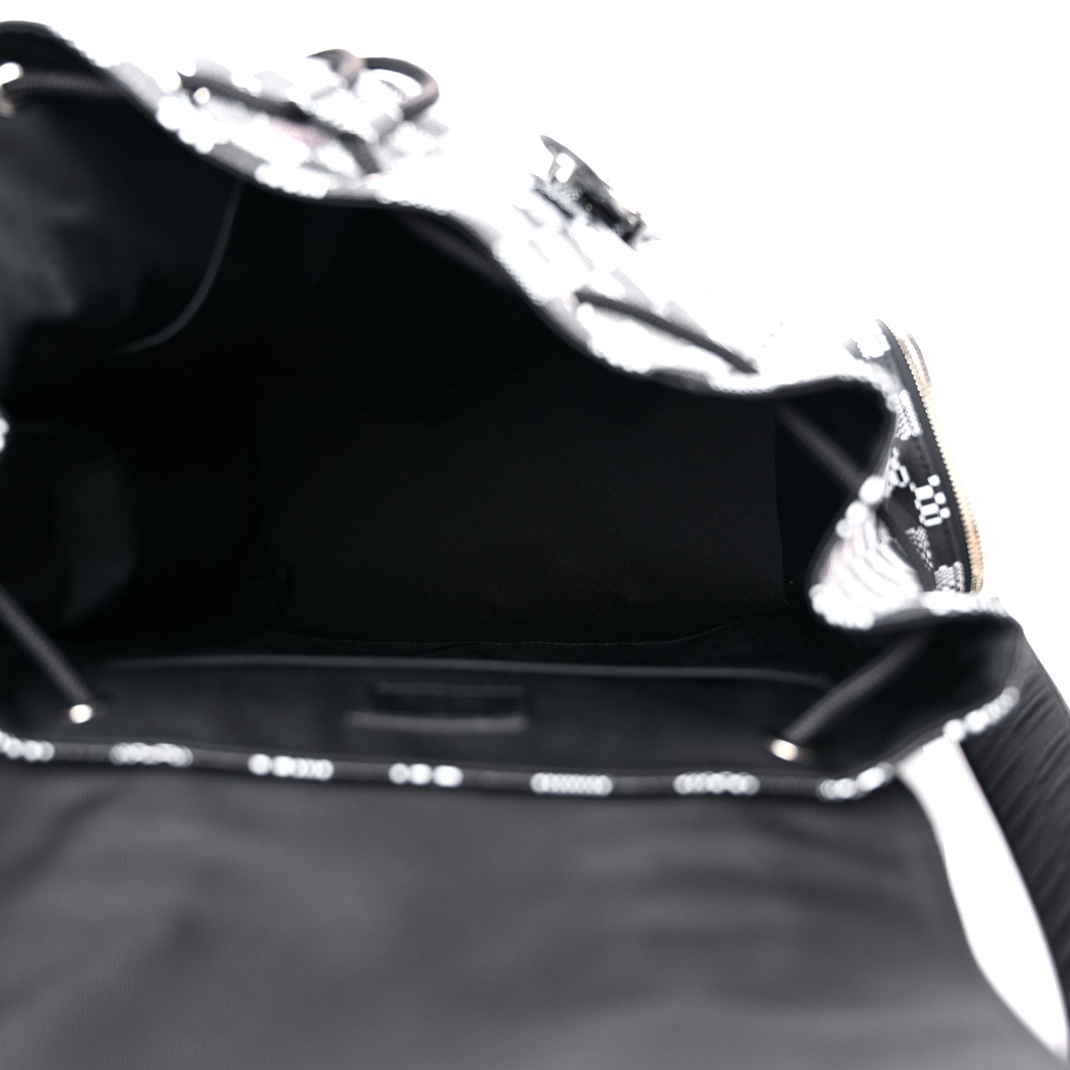 Louis Vuitton Damier Distorted Christopher Backpack Black White 4 of 8