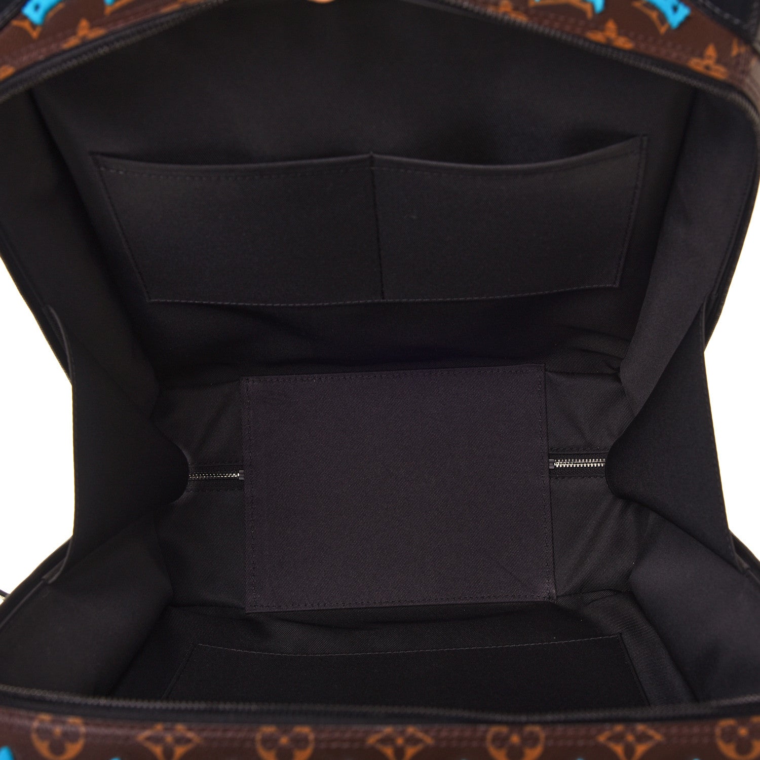 Louis Vuitton Monogram Tuffetage Soft Trunk Backpack PM Turquoise 4 of 11