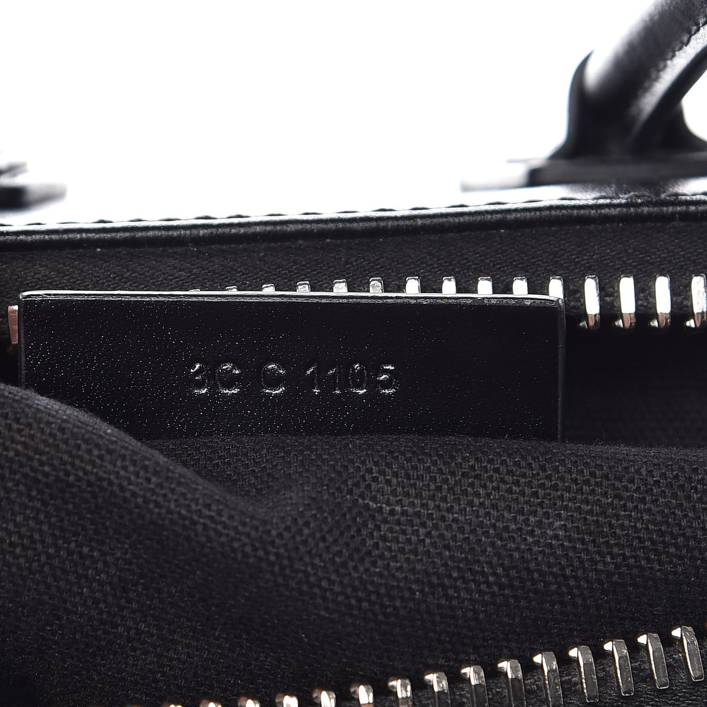 Shiny Lord Calfskin Mini Antigona Black