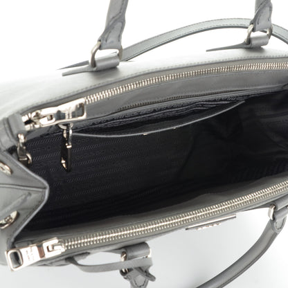 Prada Saffiano Medium Galleria Double Zip Tote Marmo 5 of 7