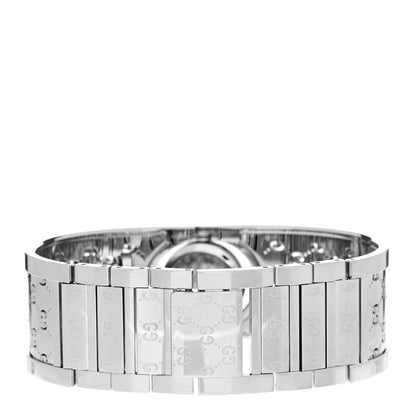 Gucci Stainless Steel Diamond Bezel Mother of Pearl 23mm Twirl Quartz Watch 3 of 5
