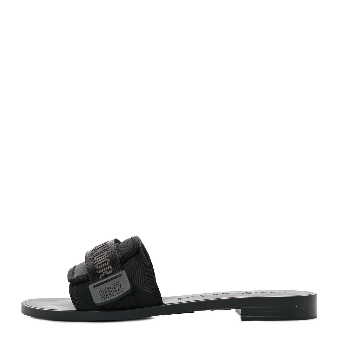 Technical Stretch Fabric Camouflage Dio(r)evolution Slide Sandals 35 Black Military